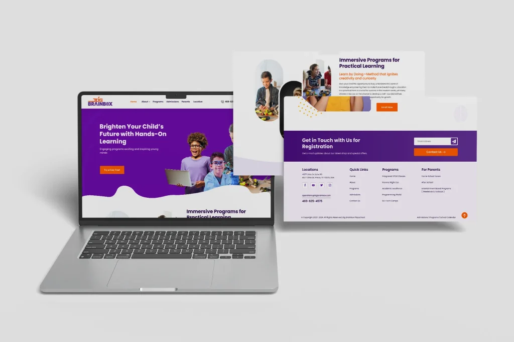 Featured WordPress website projects for growing brands