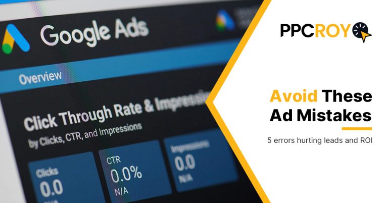 avoid these mistakes in google ads