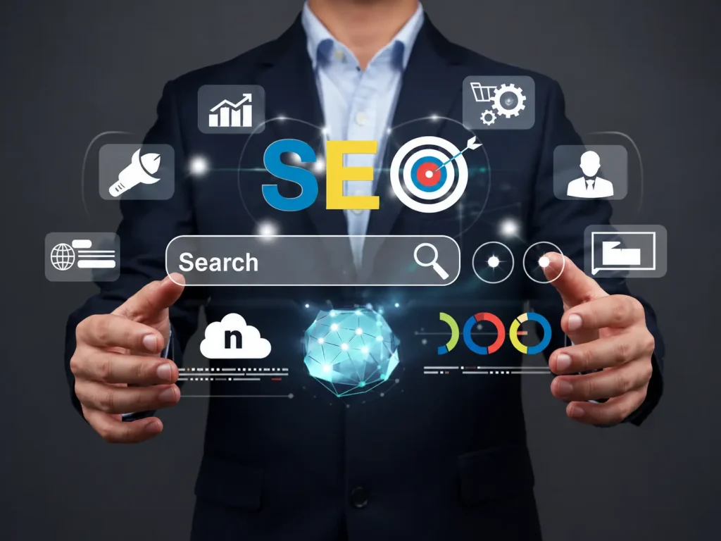 Programmatic SEO services dashboard showing scalable page generation
