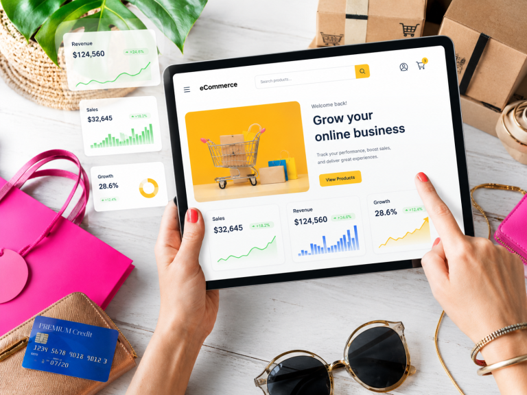 Ecommerce marketing - website development team creating product pages and online store features