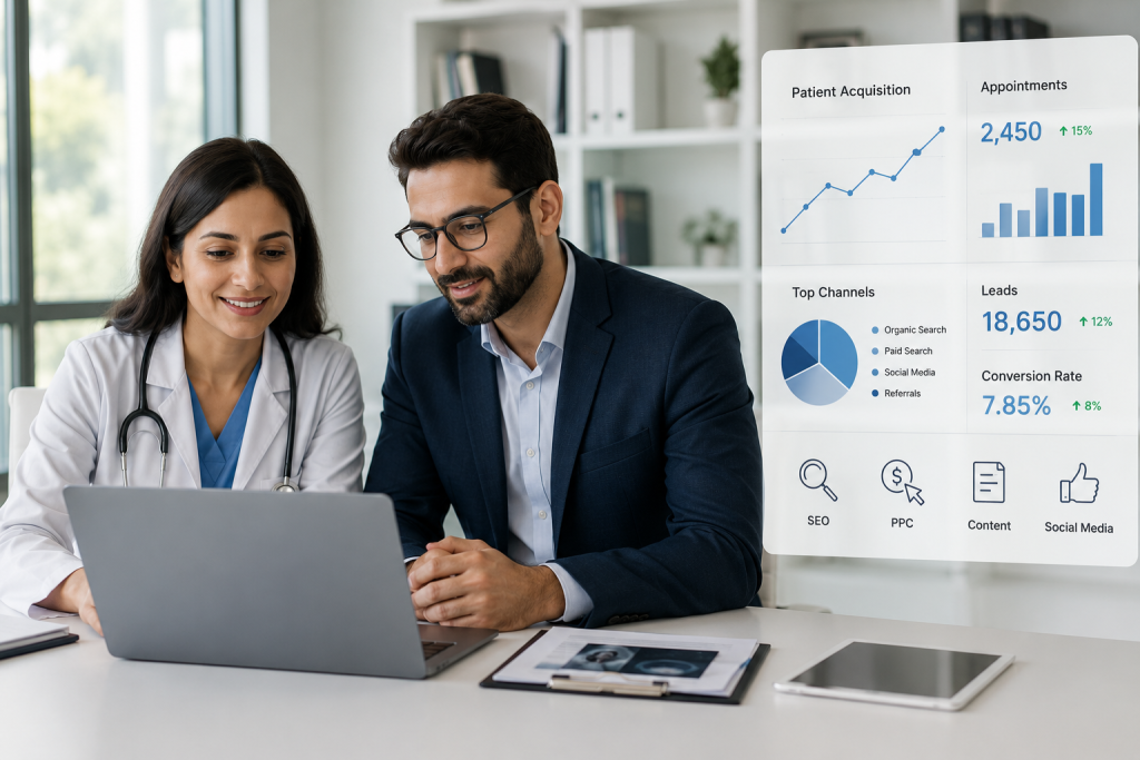 healthcare digital marketing team at ppcroy