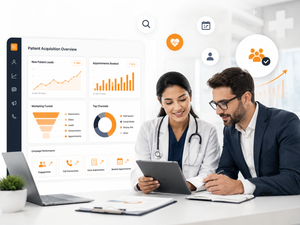 Healthcare digital marketing agency — PPCROY patient acquisition services