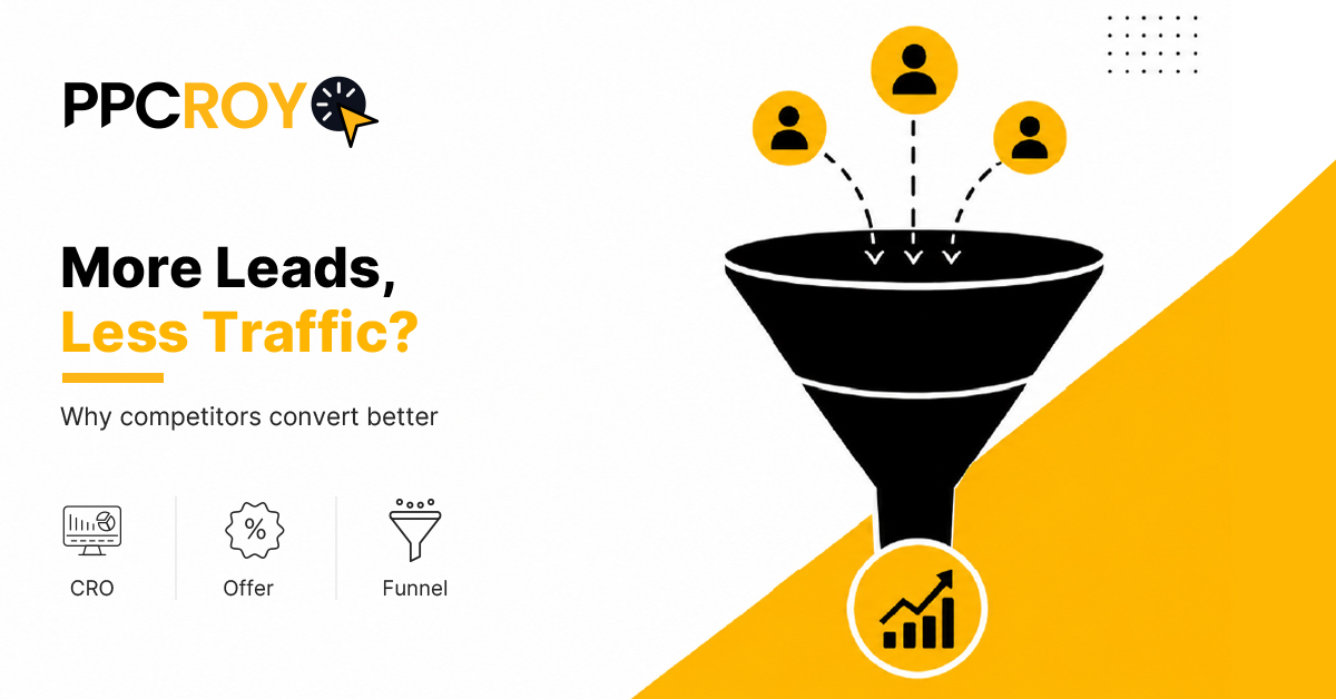 more leads , less traffic